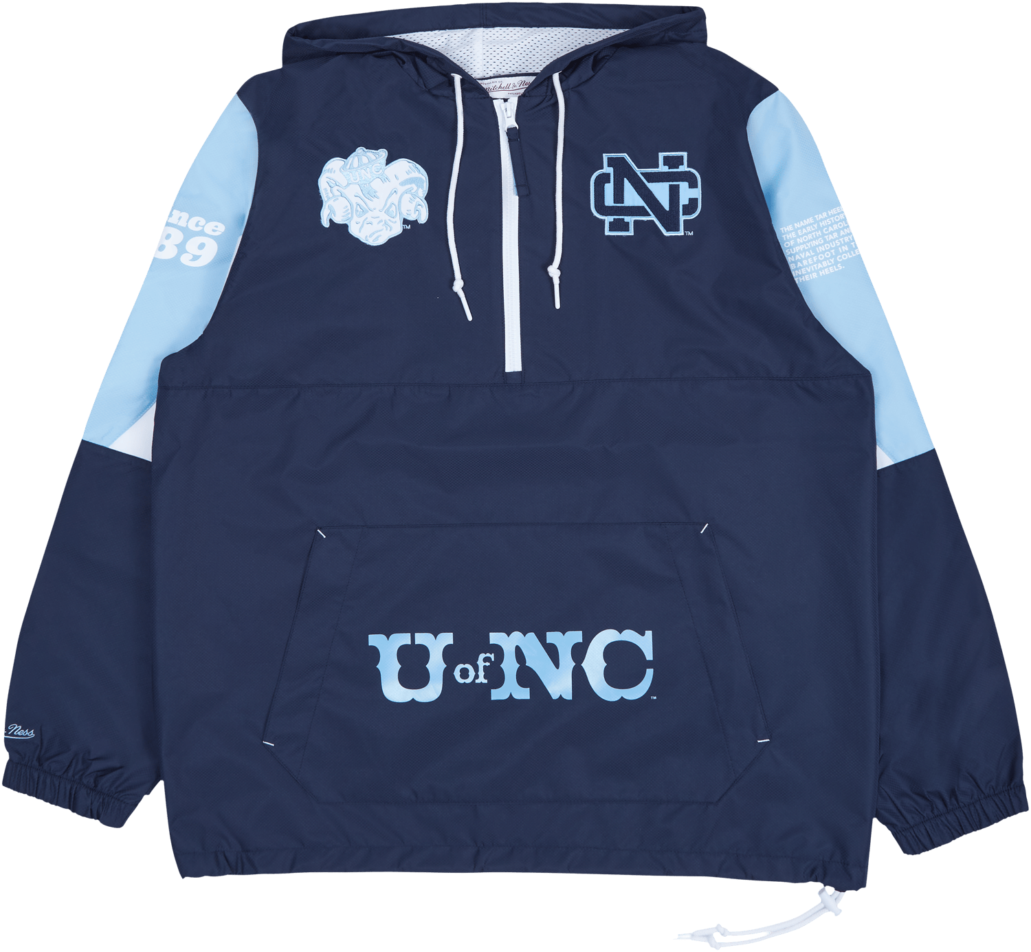 UNC Team Origins Pullover Anorak