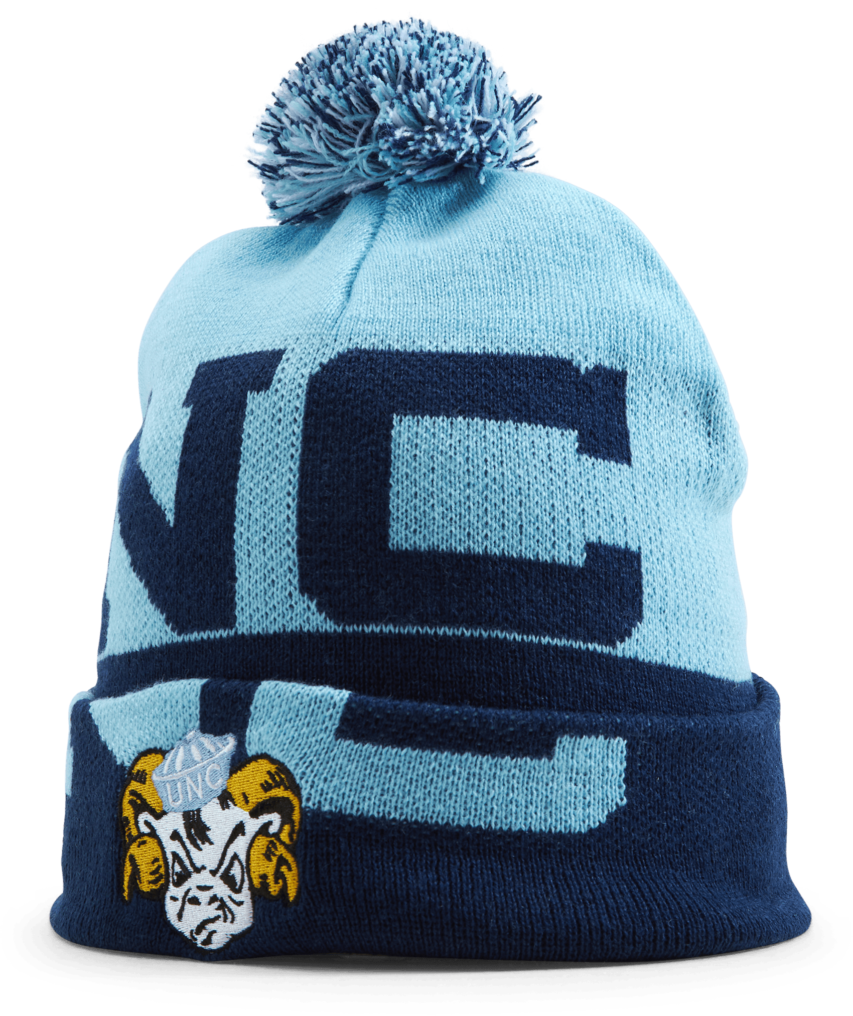 UNC Double Take Pom Knit