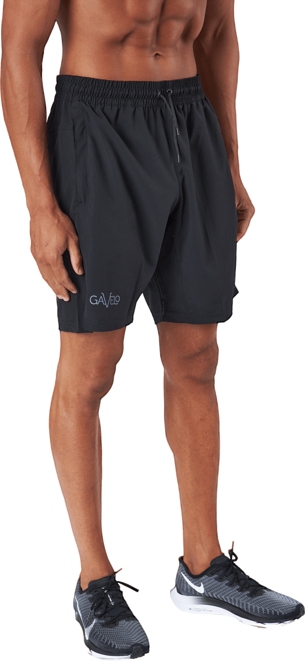 Power Shorts Black Black