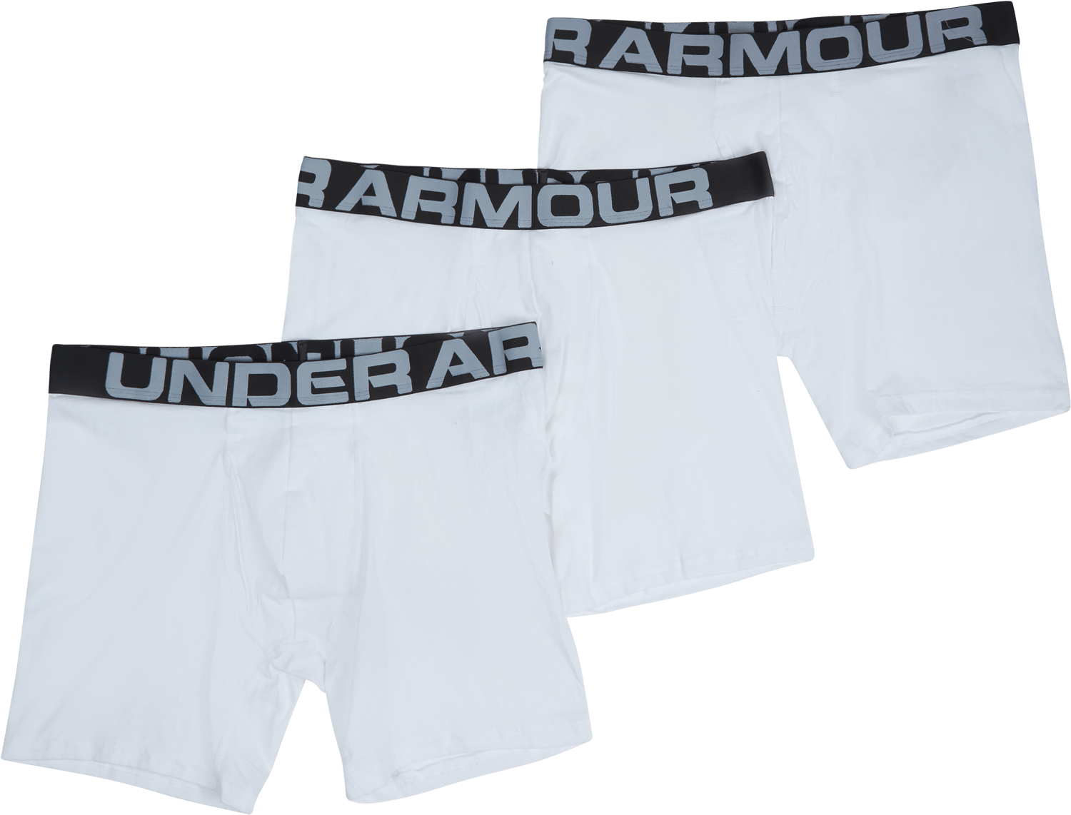 UA Charged Cotton 6in 3 Pack