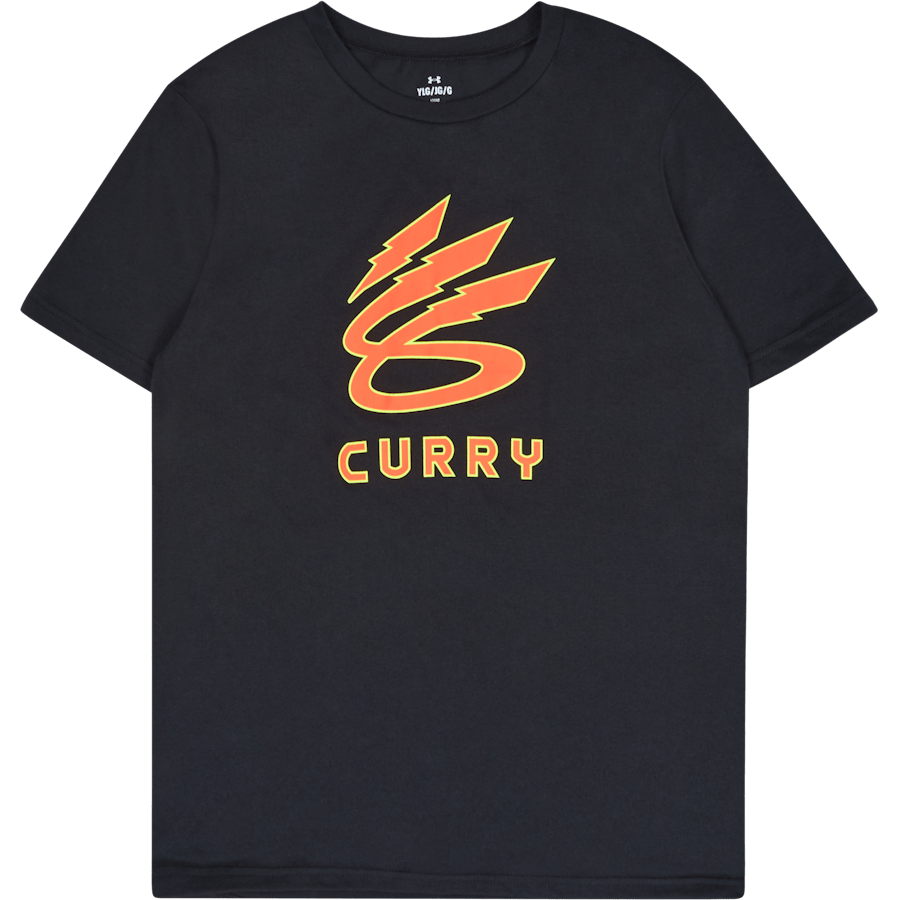KIDS UA CURRY LIGHTNING LOGO SS