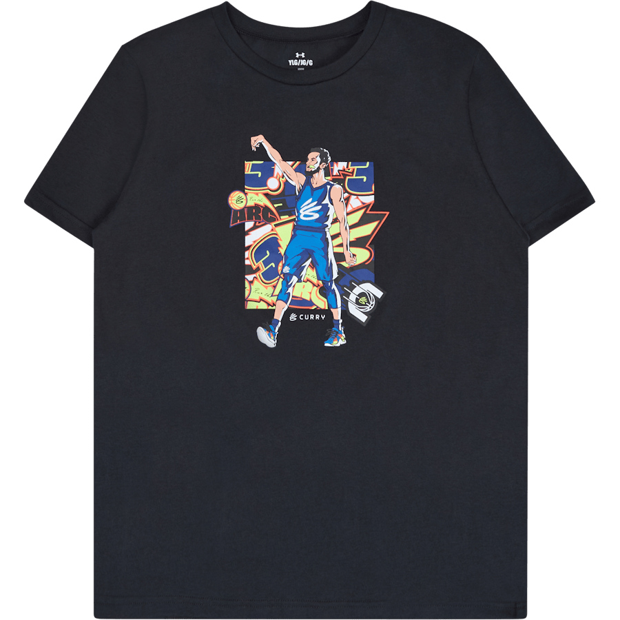 KIDS UA CURRY LIGHTNING LOGO SS