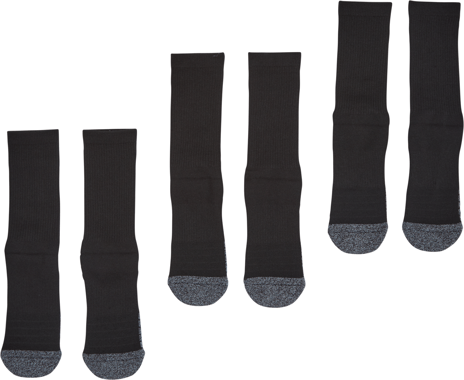 Kids UA Heatgear 3pk Crew