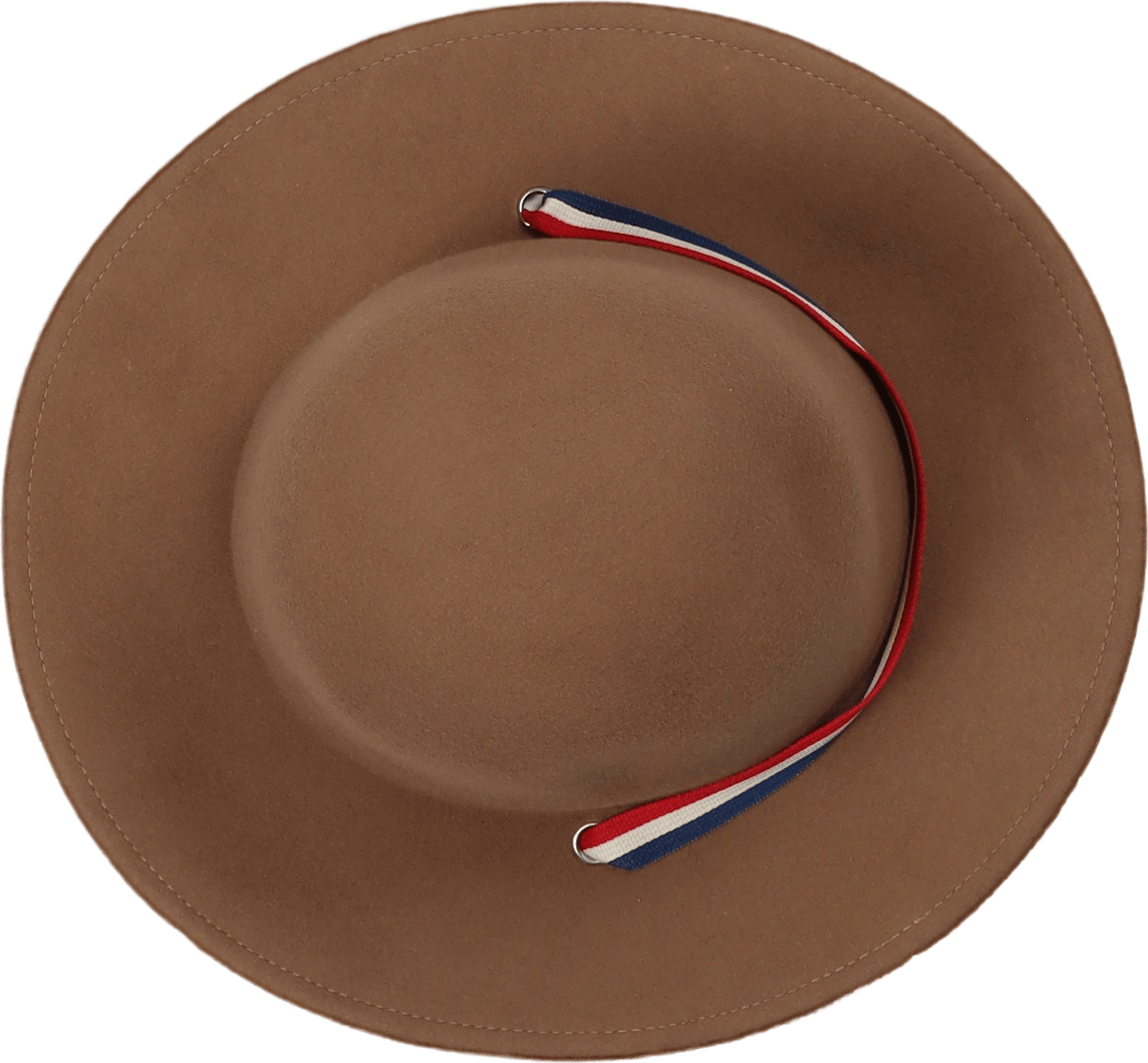 Willie Nelson Trigger Felt Hat Tan - Bild 4