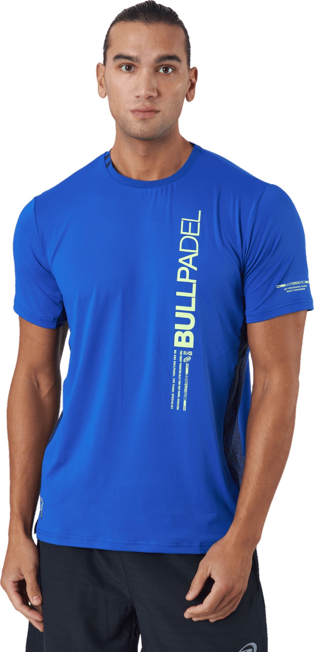 Mixta Blue, Male, Apparels, T-shirt, Padel, Blue, L
