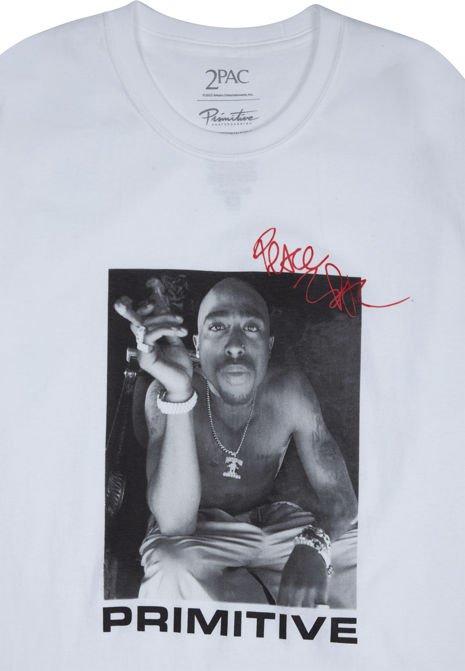 Smoke Tee White - Bild 3