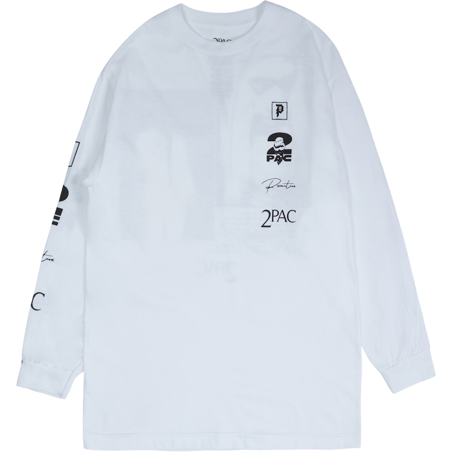 Voice L/s Tee White