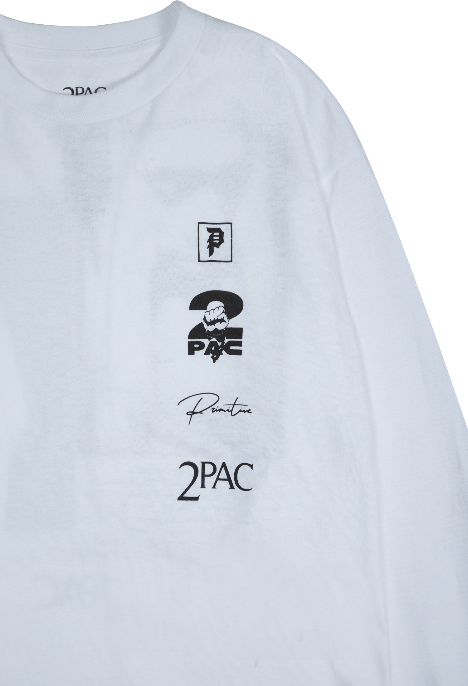 Voice L/s Tee White - Bild 3