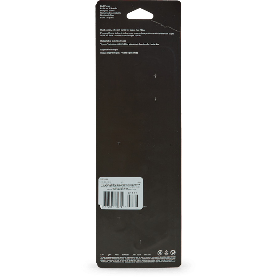 Nike Hyperspeed Ball Pump Intl Swoosh Black/Black/Total Orange - Bild 2