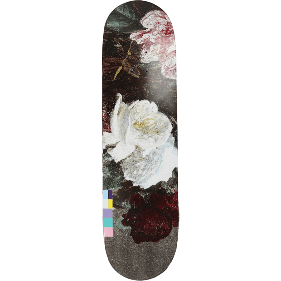New Order Skateboard Deck Powe Multi