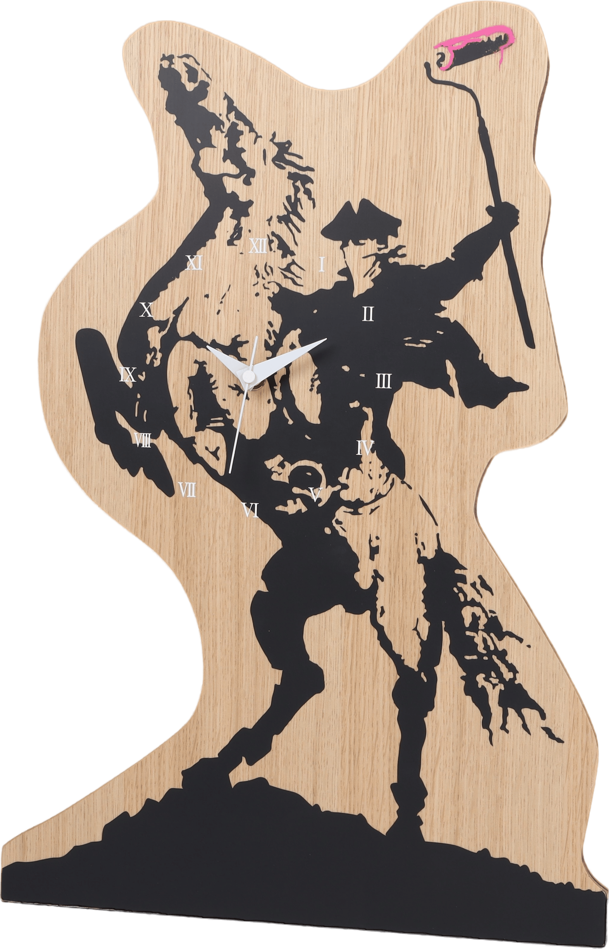 Wall Clock Highway Man Made By Multi