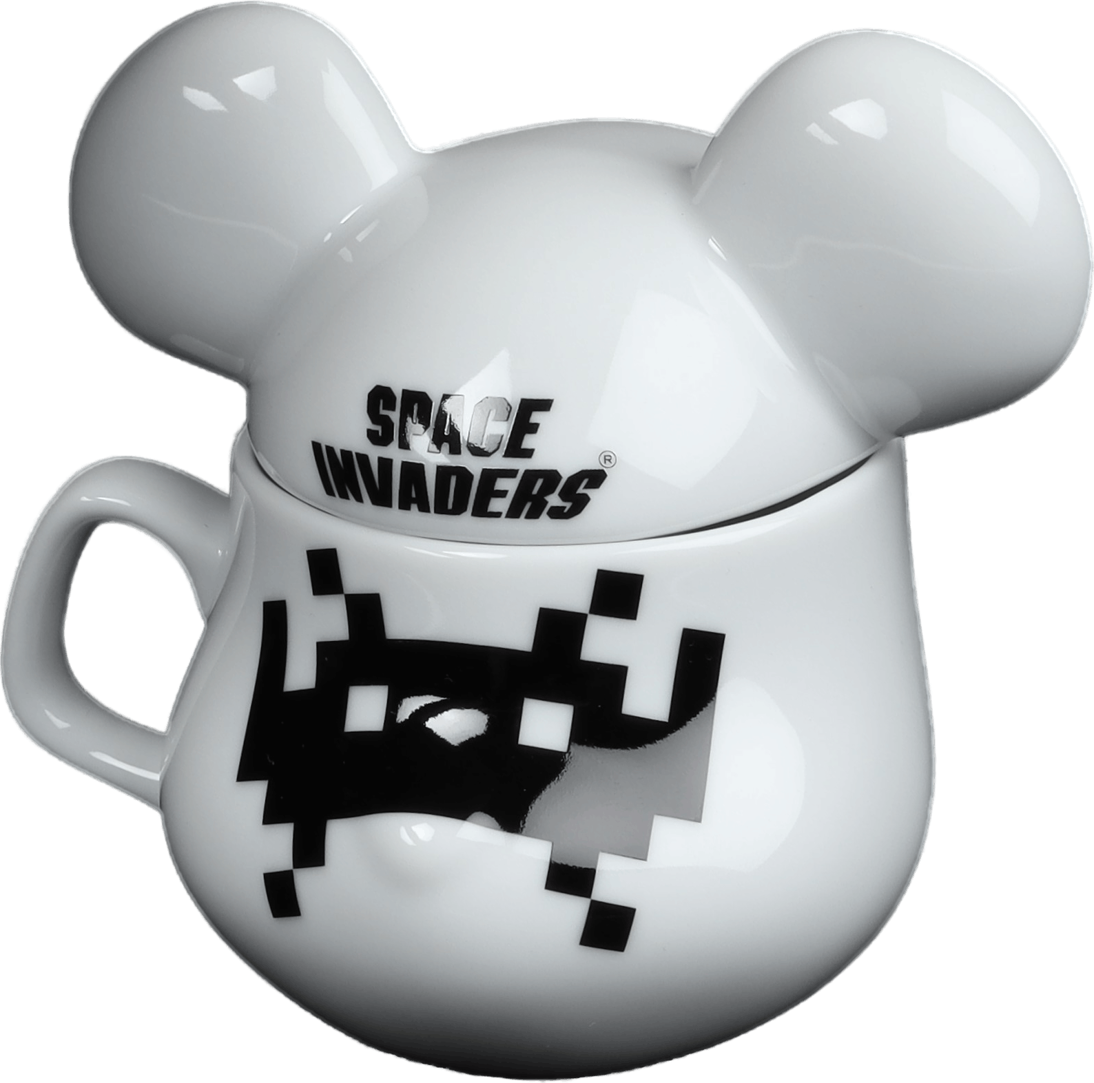 Space Invaders "be@rmug" Multi, Unisex, Utstyr, Tilbehør, Hvit, ONESIZE