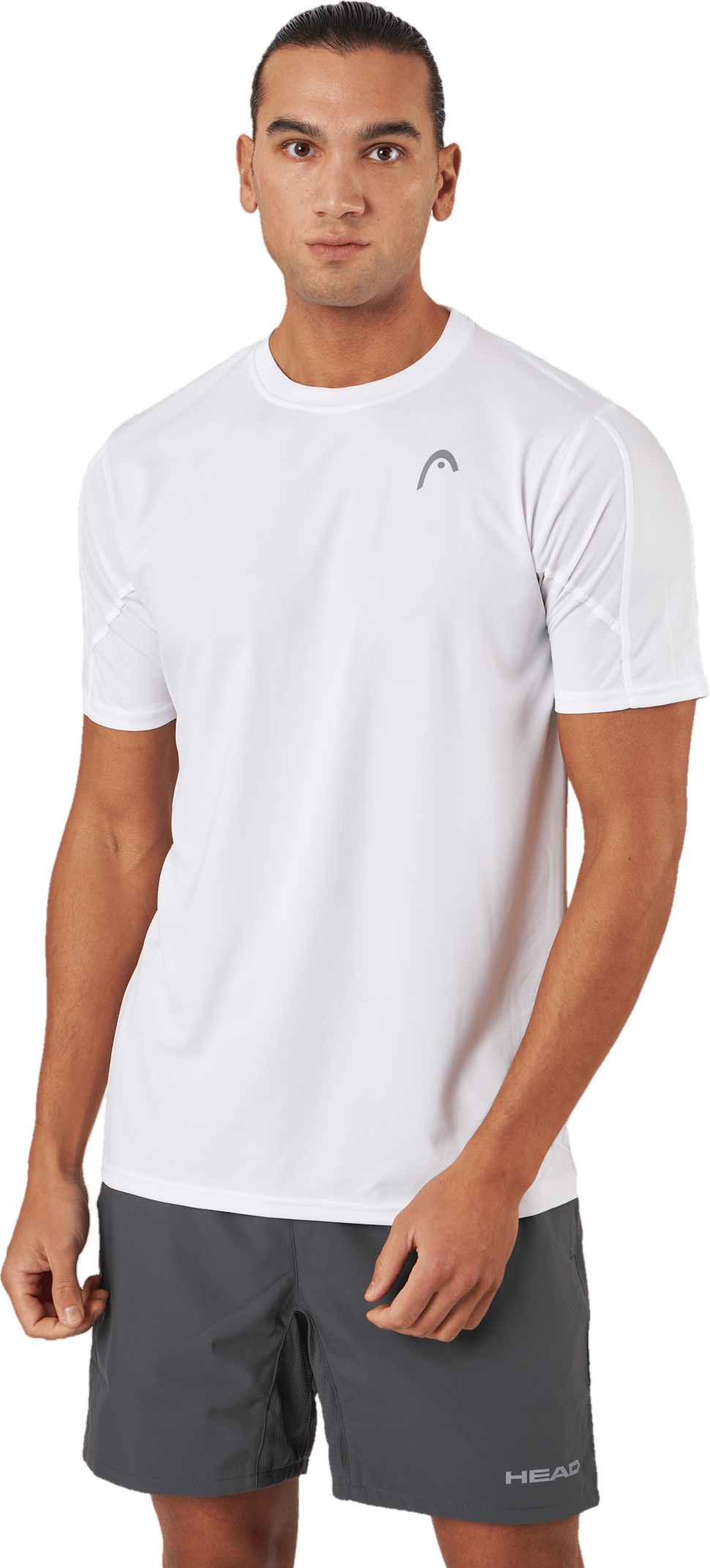 Club 22 Tech T-shirt Men White, Male, Apparels, T-shirt, Padel, White, L