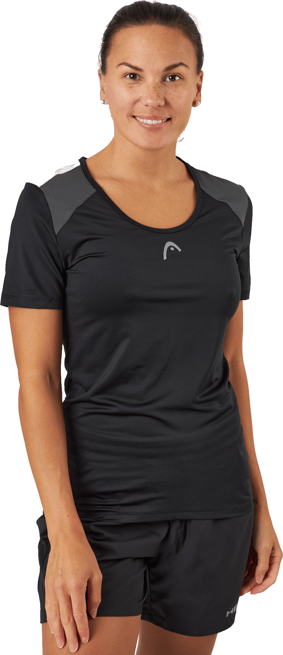 Club 22 Tech T-shirt Women Black