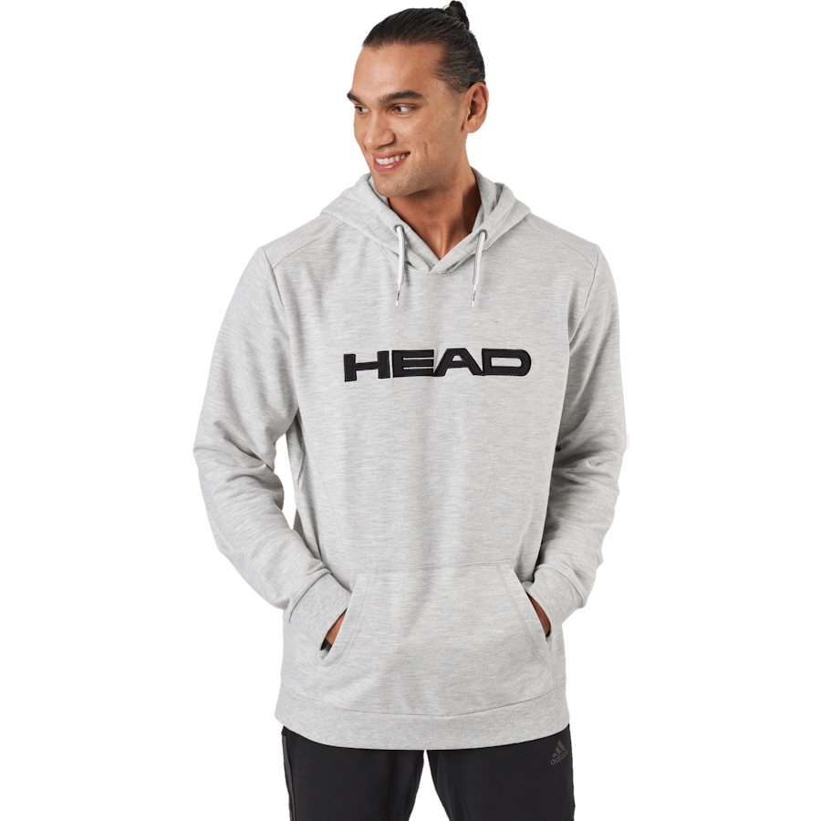 Club Byron Hoodie Men Grey Melange