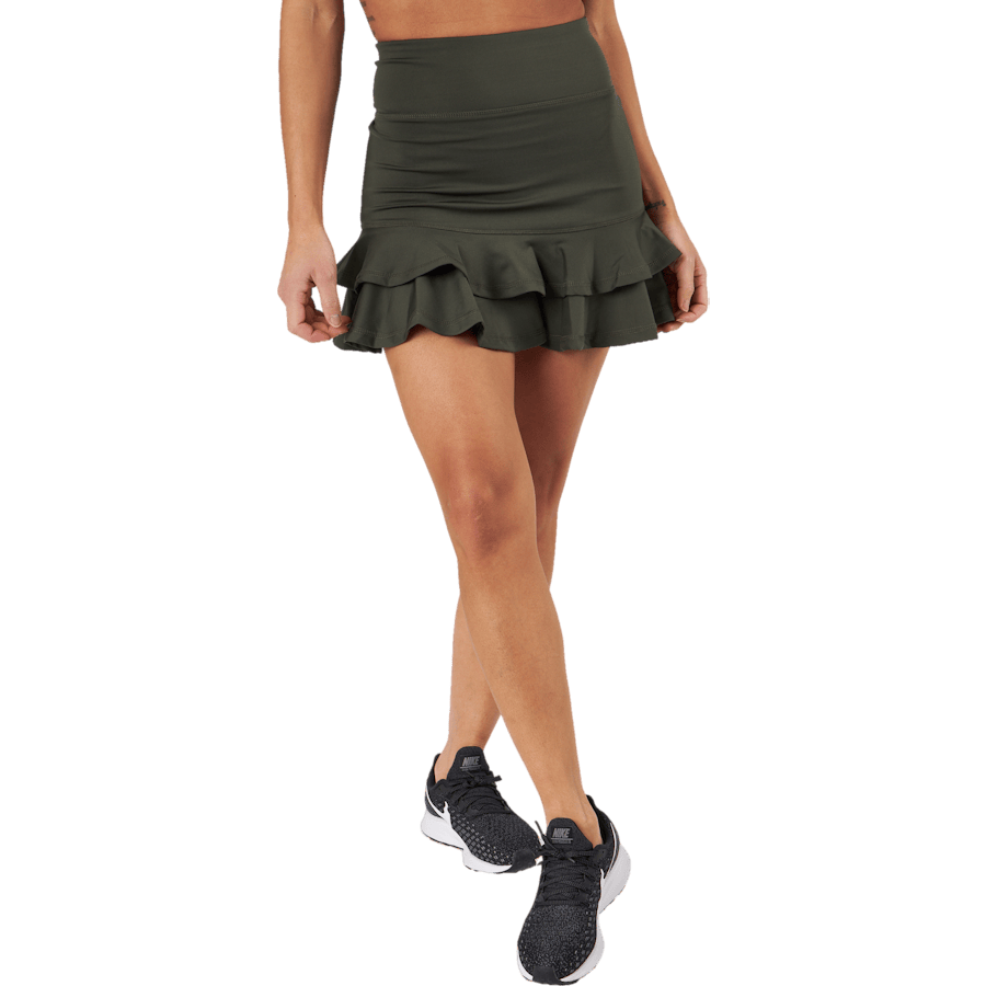 Frida Frill Skirt Army