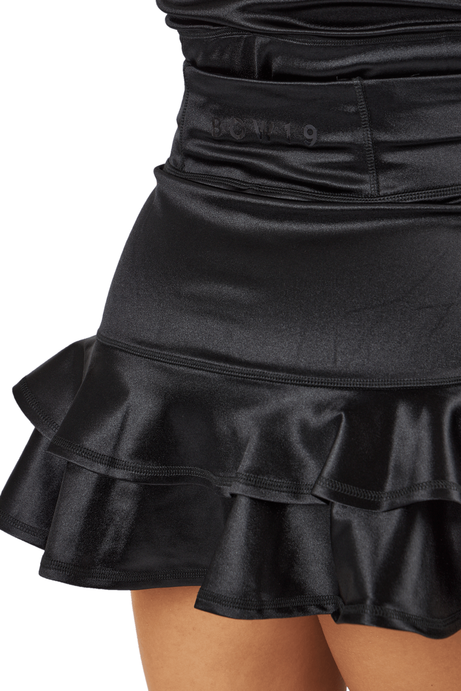Frida Frill Skirt Black Metallic - Bild 5