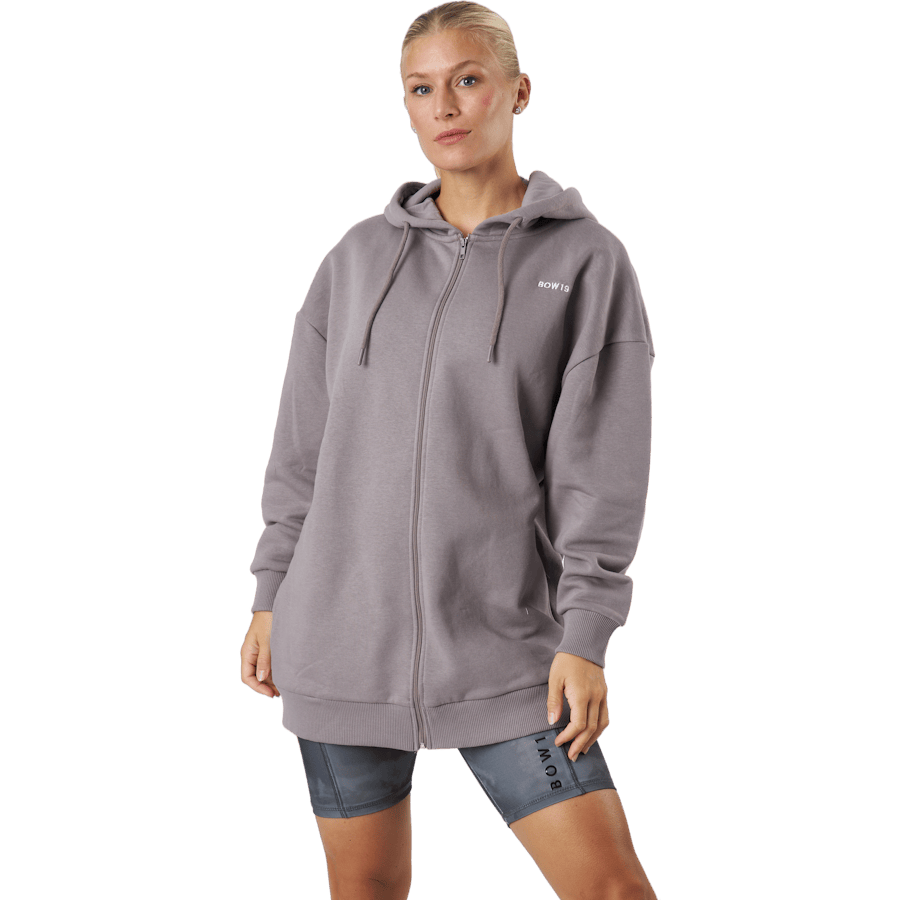 Billie Zip Hood Cinder