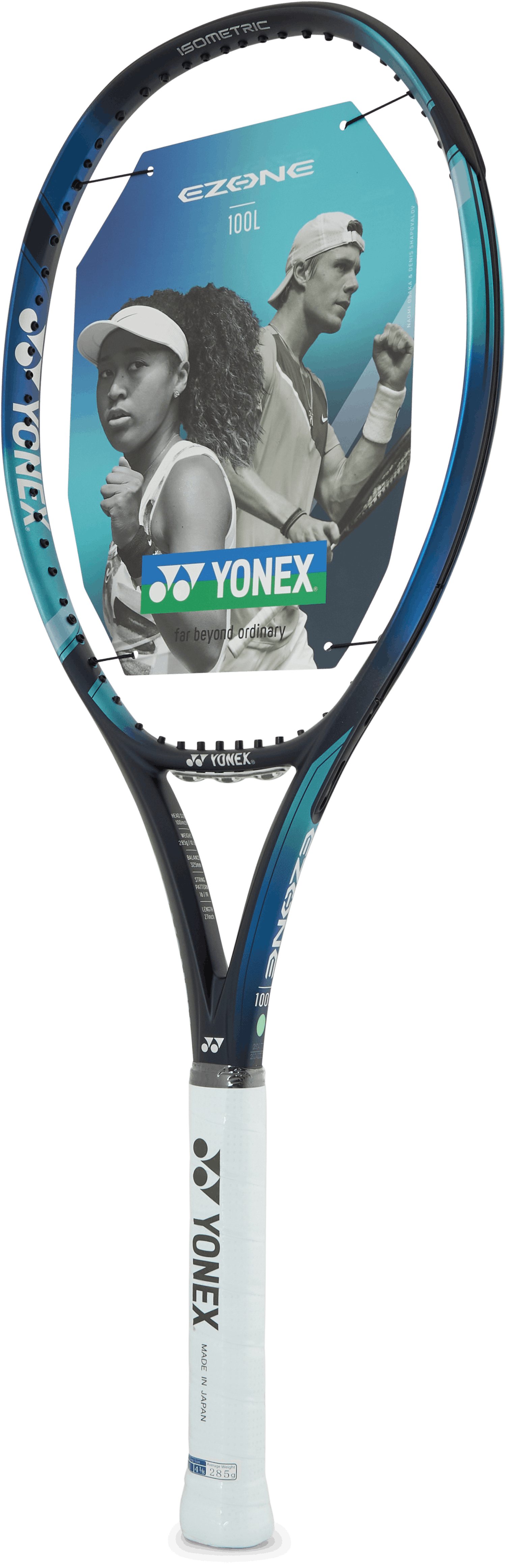 Ezone 100 L (285g) Sky Blue, Unisex, Ekwipunek, rakiety, Tenis ziemny, 1