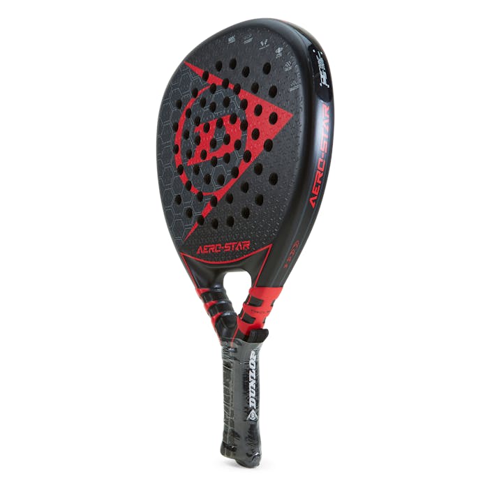 Aero-star Black/red, Unisex, Apparatuur, rackets, Padel, Zwart/Rood, ONESIZE