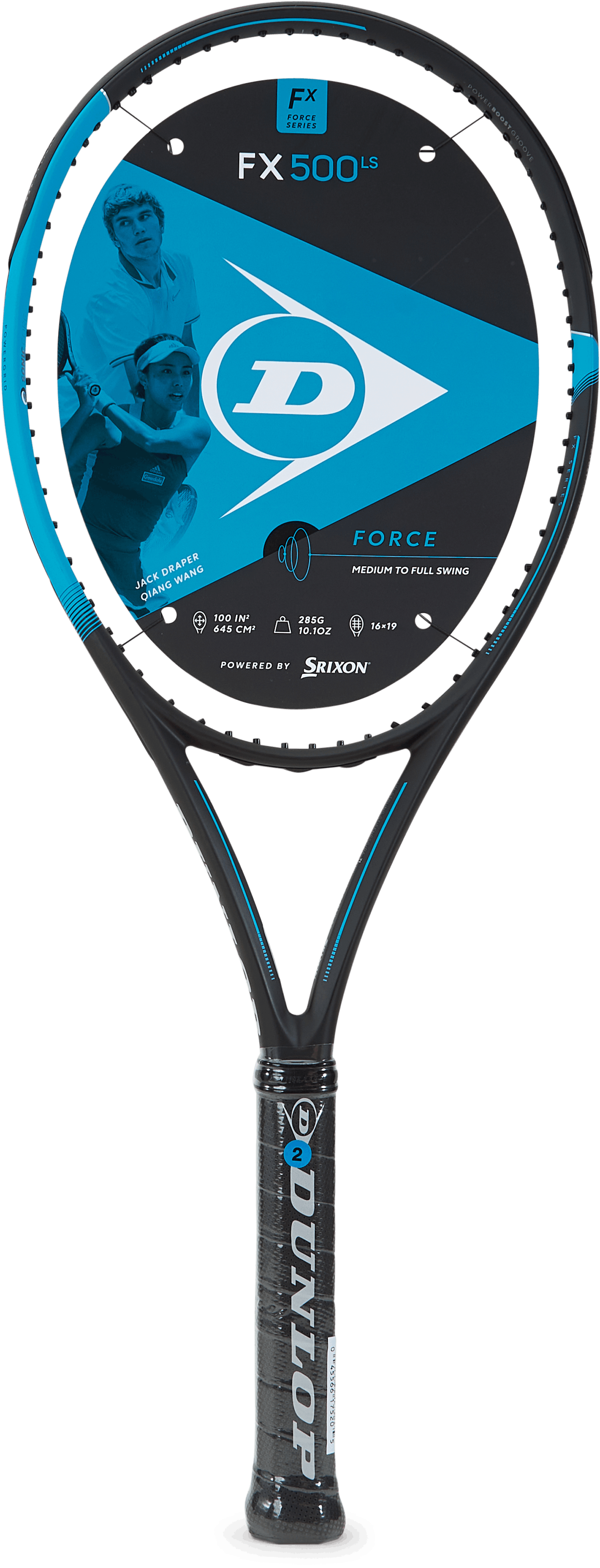 Fx 500 Ls Black/blue, Unisex, Utstyr, racketer, Tennis, 3