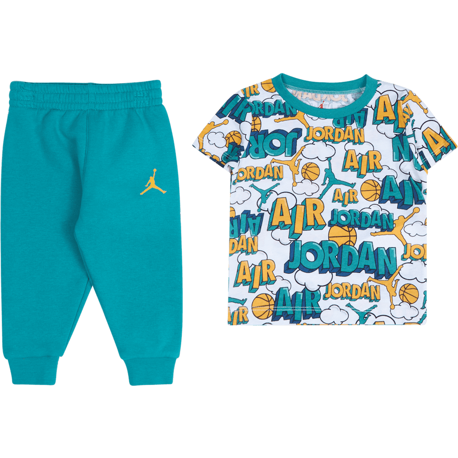 Air Comic Aop Tee And Pant Set
