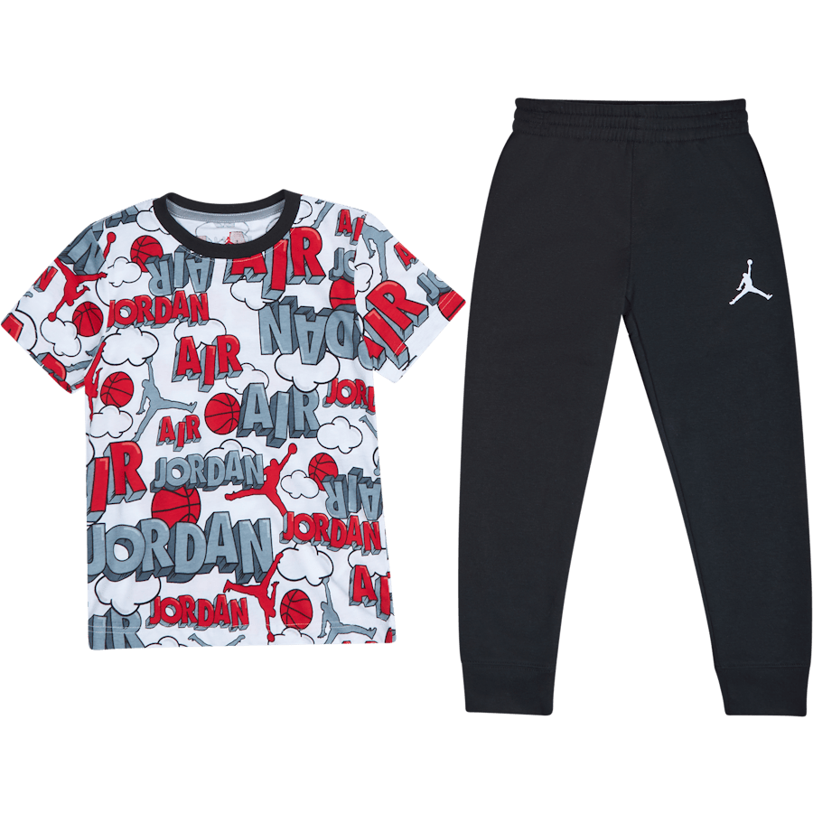 Air Comic Aop Tee And Pant Set