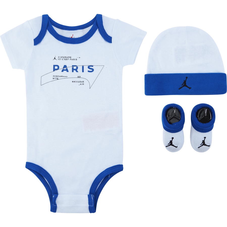 PSG Hat/bodysuit/bootie Set 3p