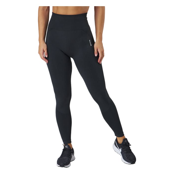Elevate Wave Leggings 2 Black, Female, Abbigliamento, Leggings, Allenamento, Nero, S