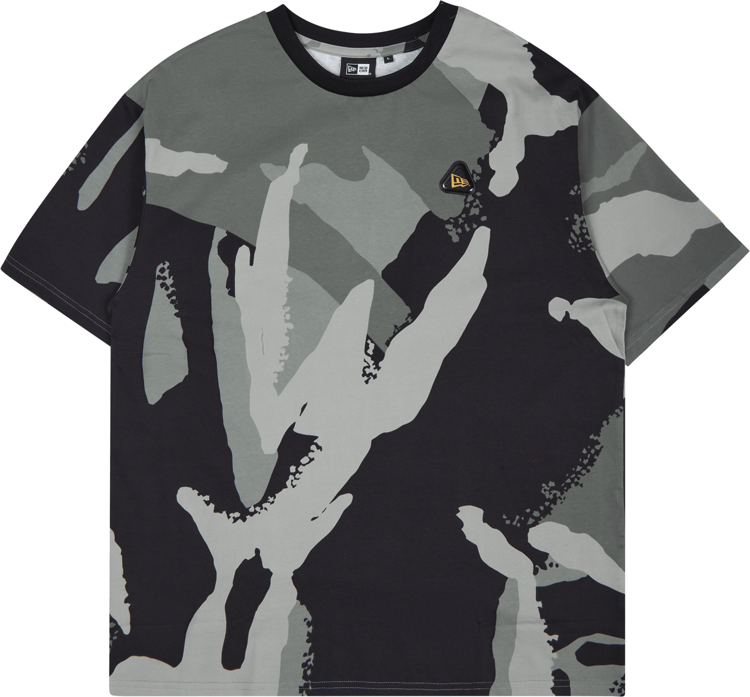 AOP PATCH Oversized TEE