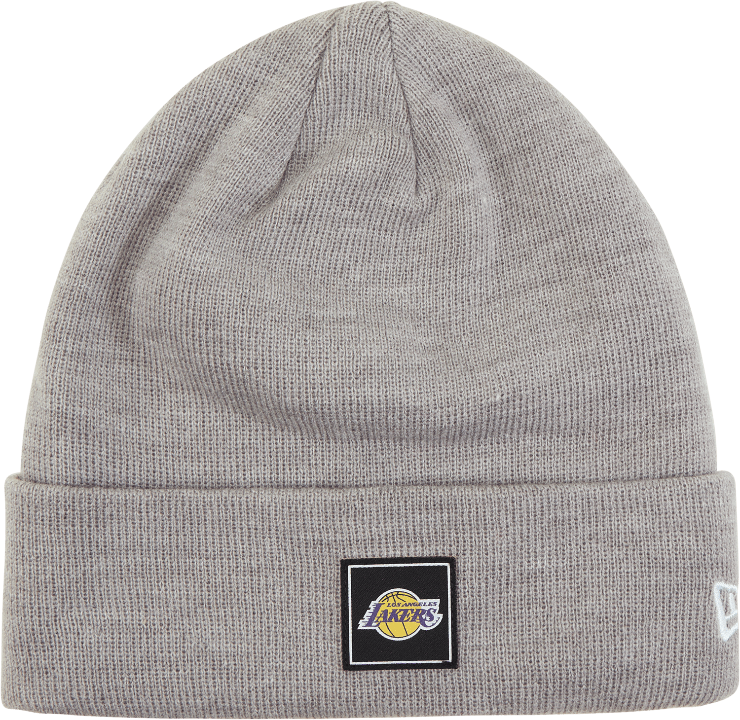 Lakers Team Cuff Beanie, Unisex, Klær, Hatter & Caps, Grå, ONESIZE