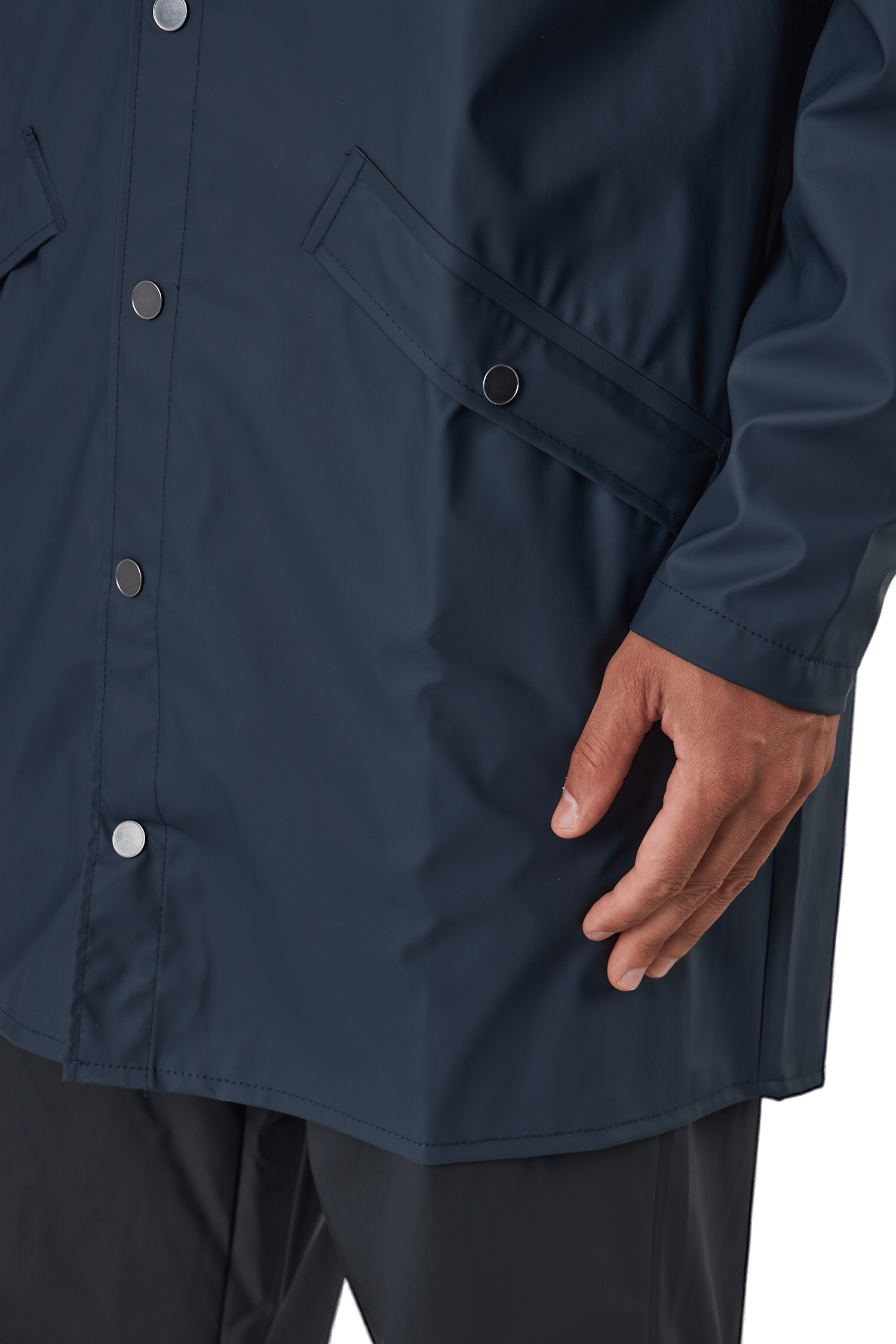 Rains Long Jacket - Bild 5