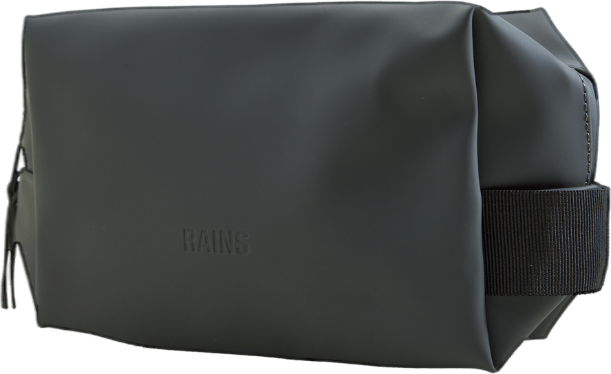 Rains Wash Bag Small Slate, Male, Equipment, Accessories, Black, ONESIZE