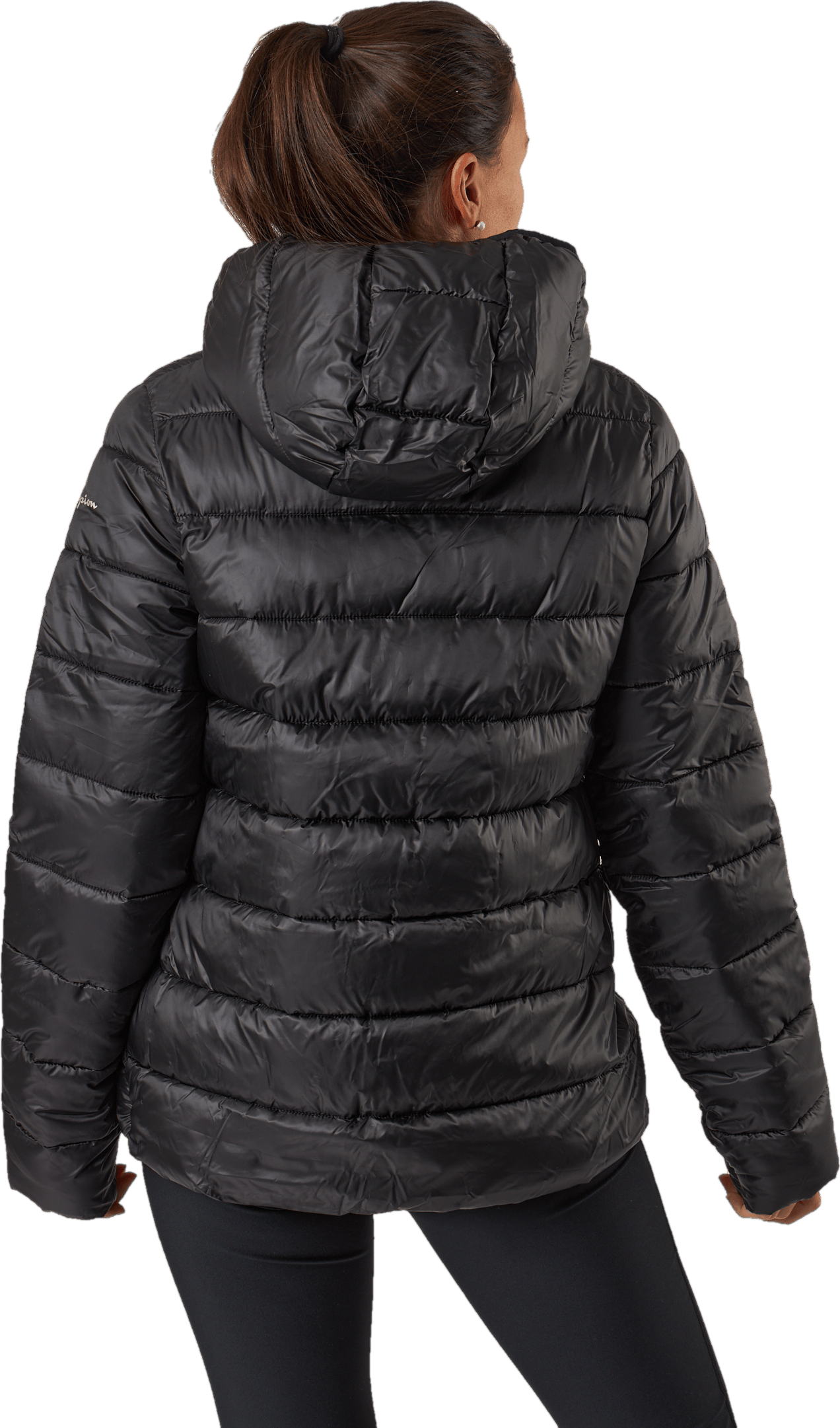 Hooded Polyfilled Jacket Kk001 - Bild 3