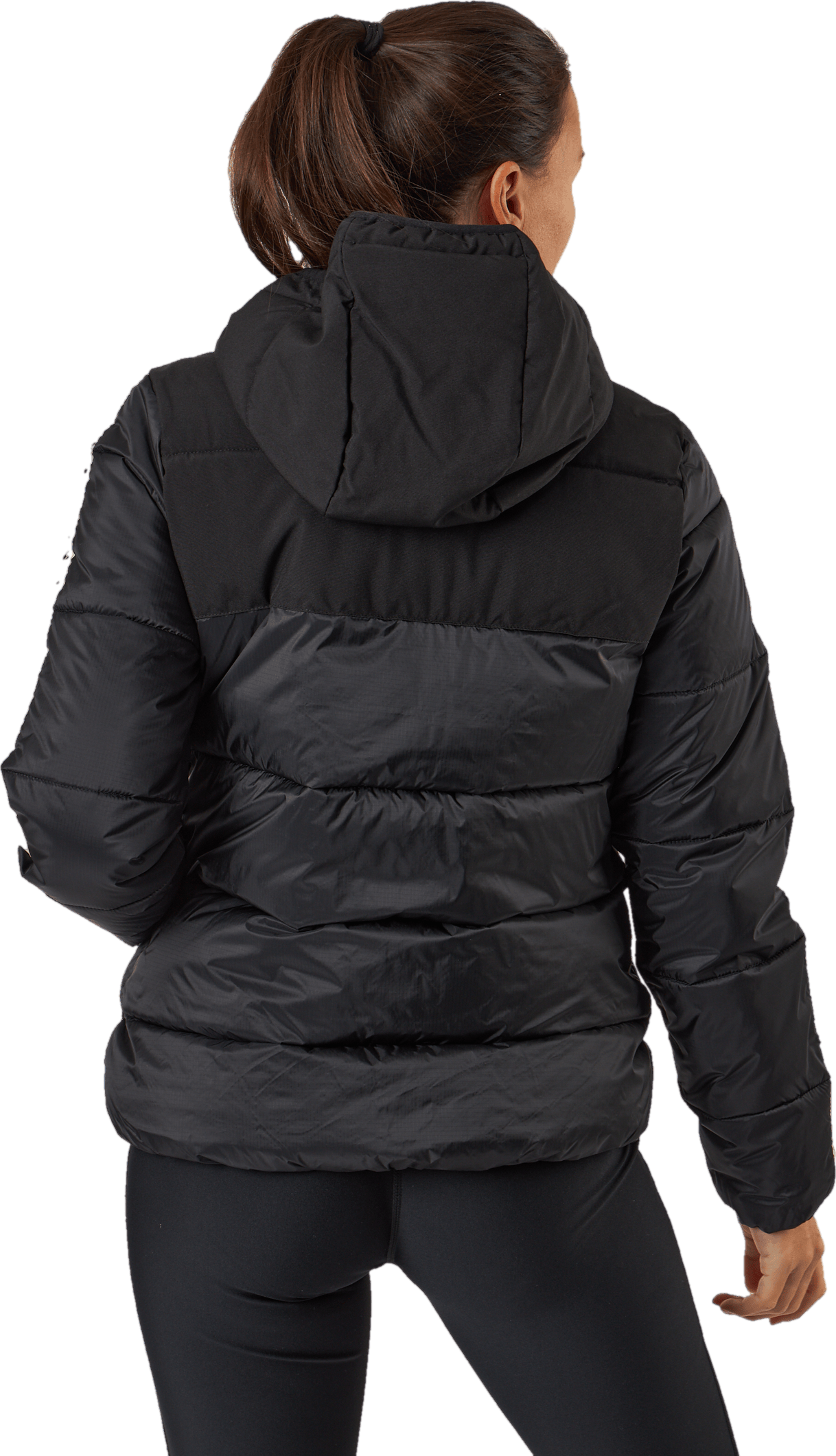 Hooded Polyfilled Jacket Kk001 - Bild 3