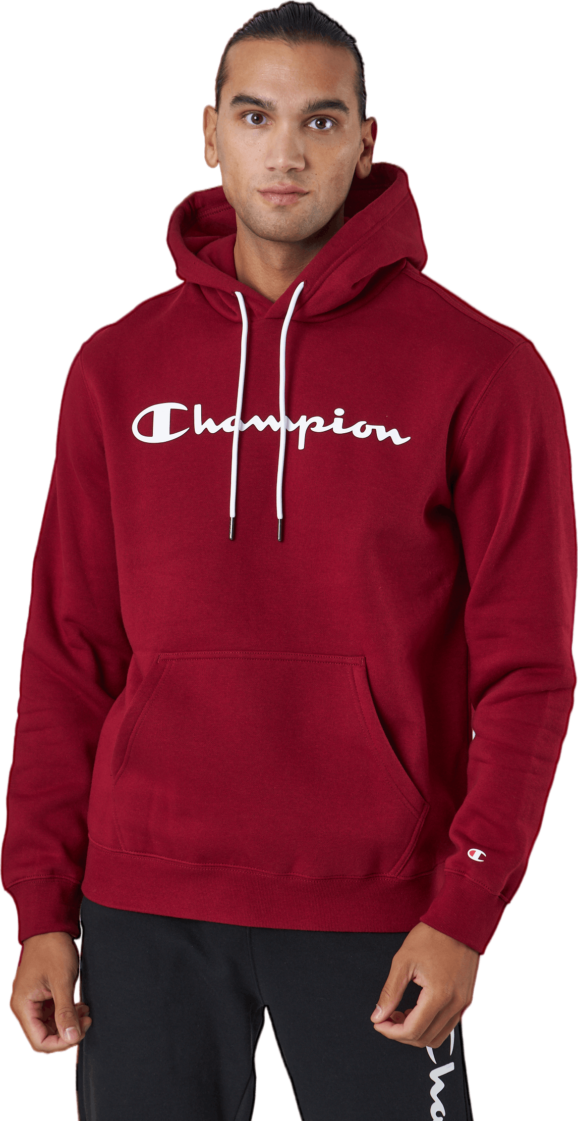 Hooded Sweatshirt Rs506, Male, Kläder, Skjortor, Röd, M