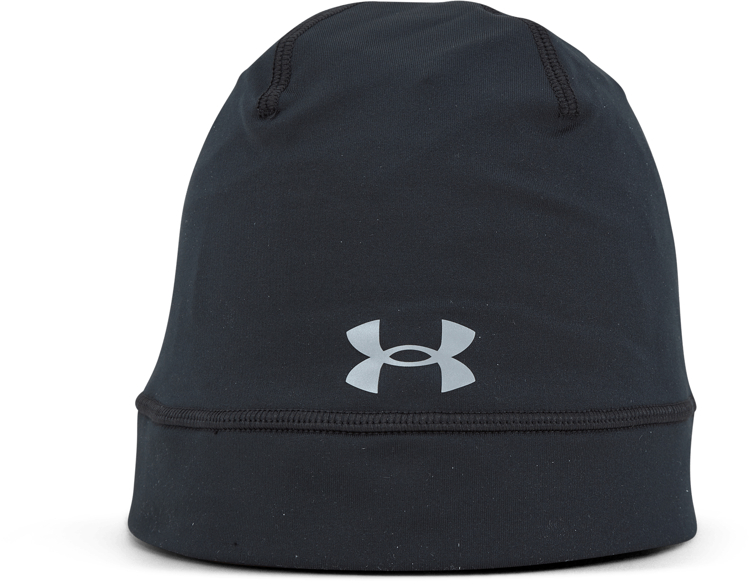 Ua Storm Launch Beanie Black, Male, Odzież, Kapelusze i czapki, Bieganie, ONESIZE