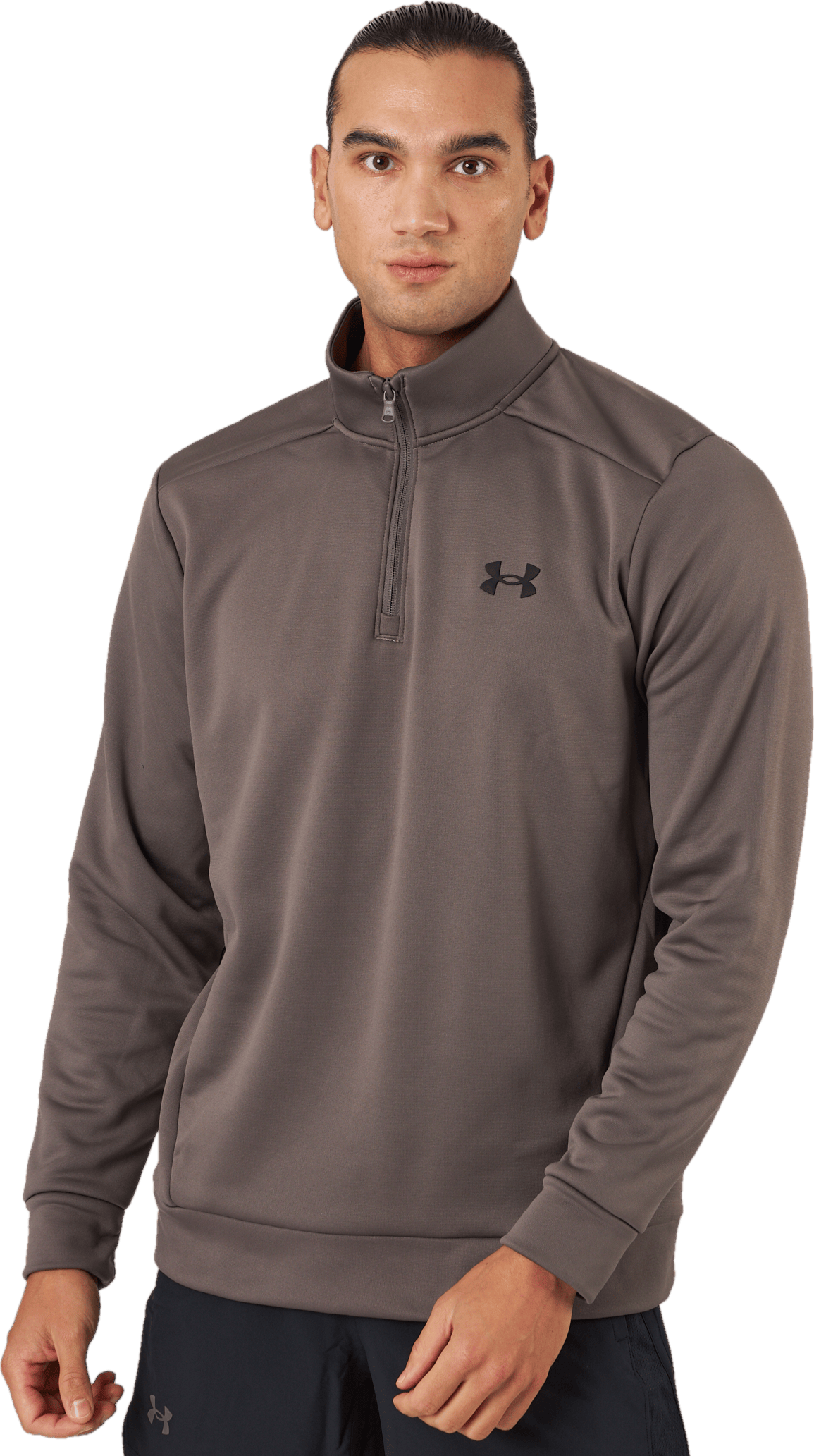 Ua Armour Fleece 1/4 Zip Fresh Clay