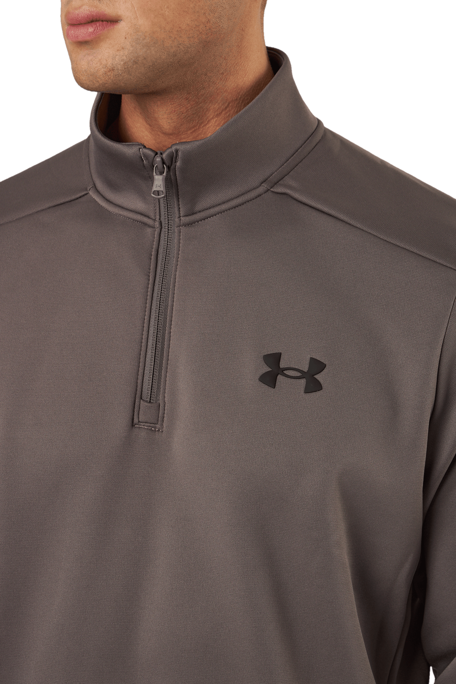 Ua Armour Fleece 1/4 Zip Fresh Clay - Bild 4