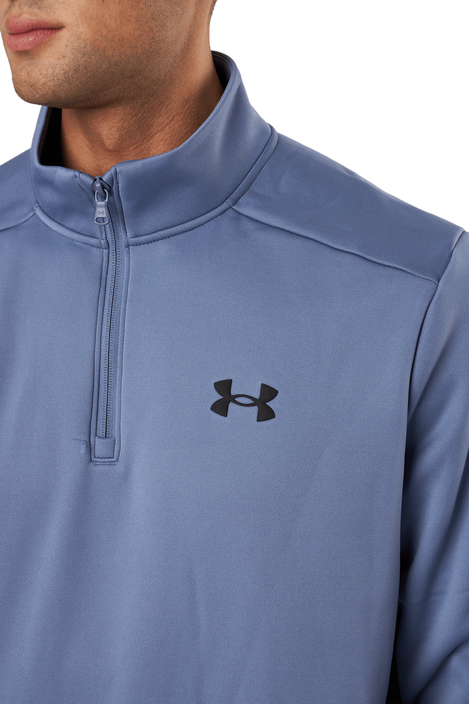 Ua Armour Fleece 1/4 Zip Aurora Purple - Bild 4