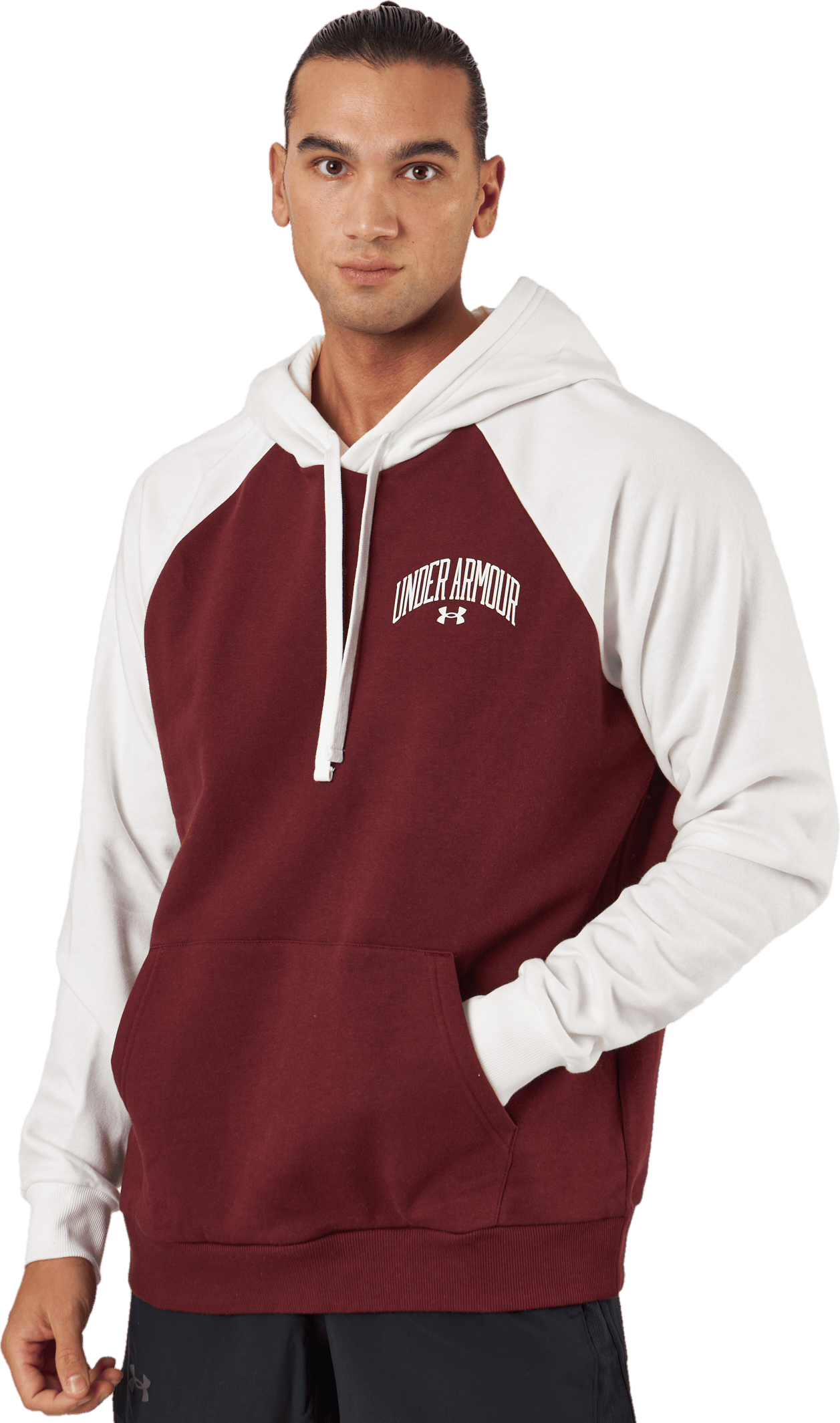 Ua Rival Wm Colorblock Hd Chestnut Red, Male, Abbigliamento, Camicie, Allenamento, Multi colore, XXL