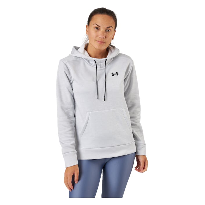Armour Fleece Lc Hoodie Halo Gray, Female, Apparels, Shirts, Workout, Grey, M