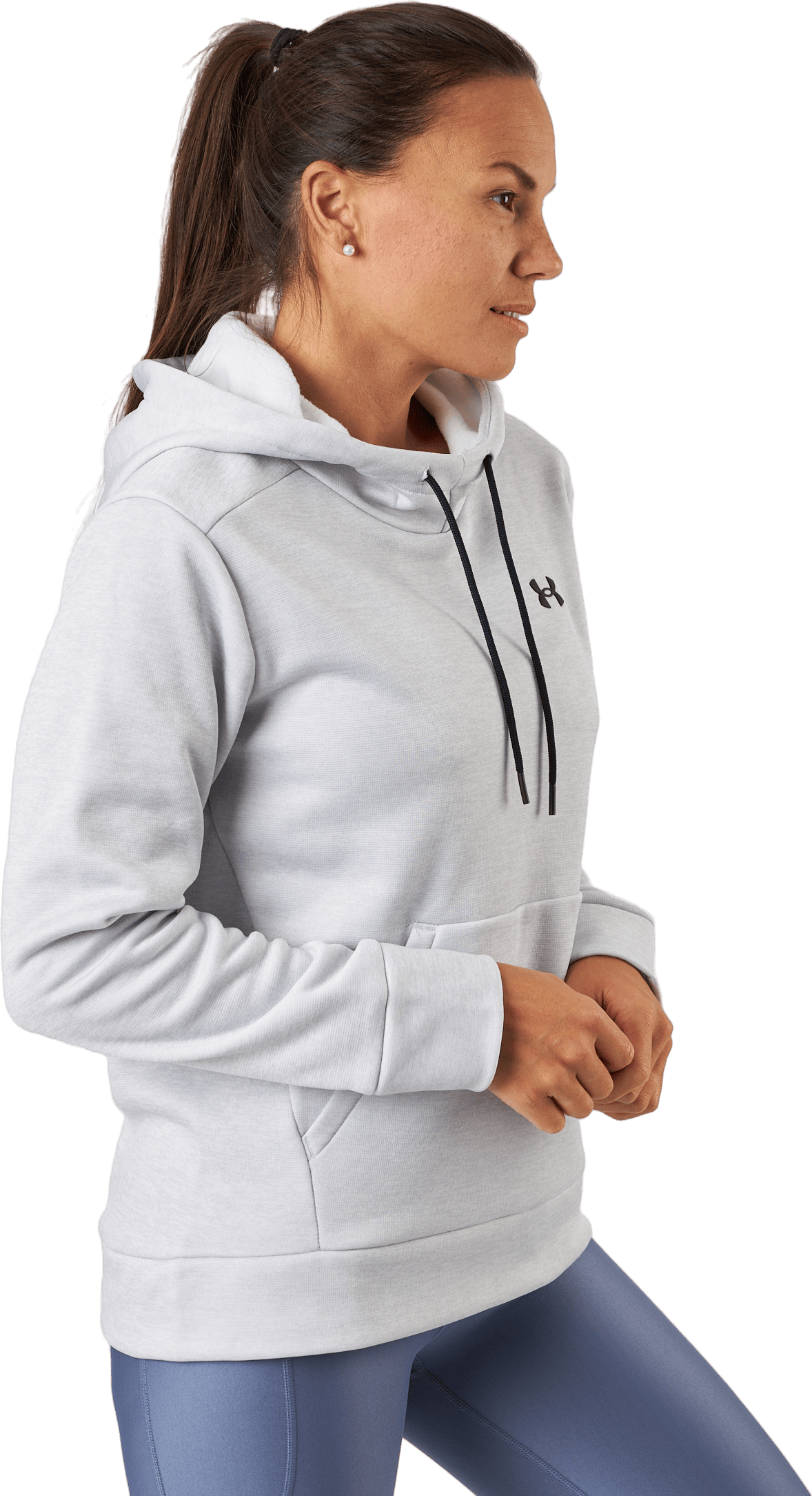 Armour Fleece Lc Hoodie Halo Gray - Bild 2