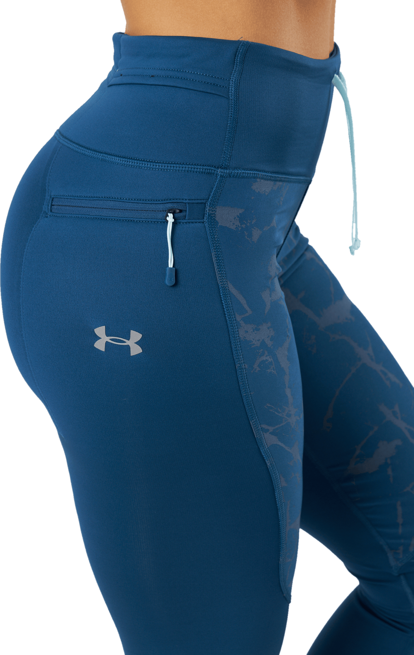 Ua Outrun The Cold Tight Ii Petrol Blue - Bild 4