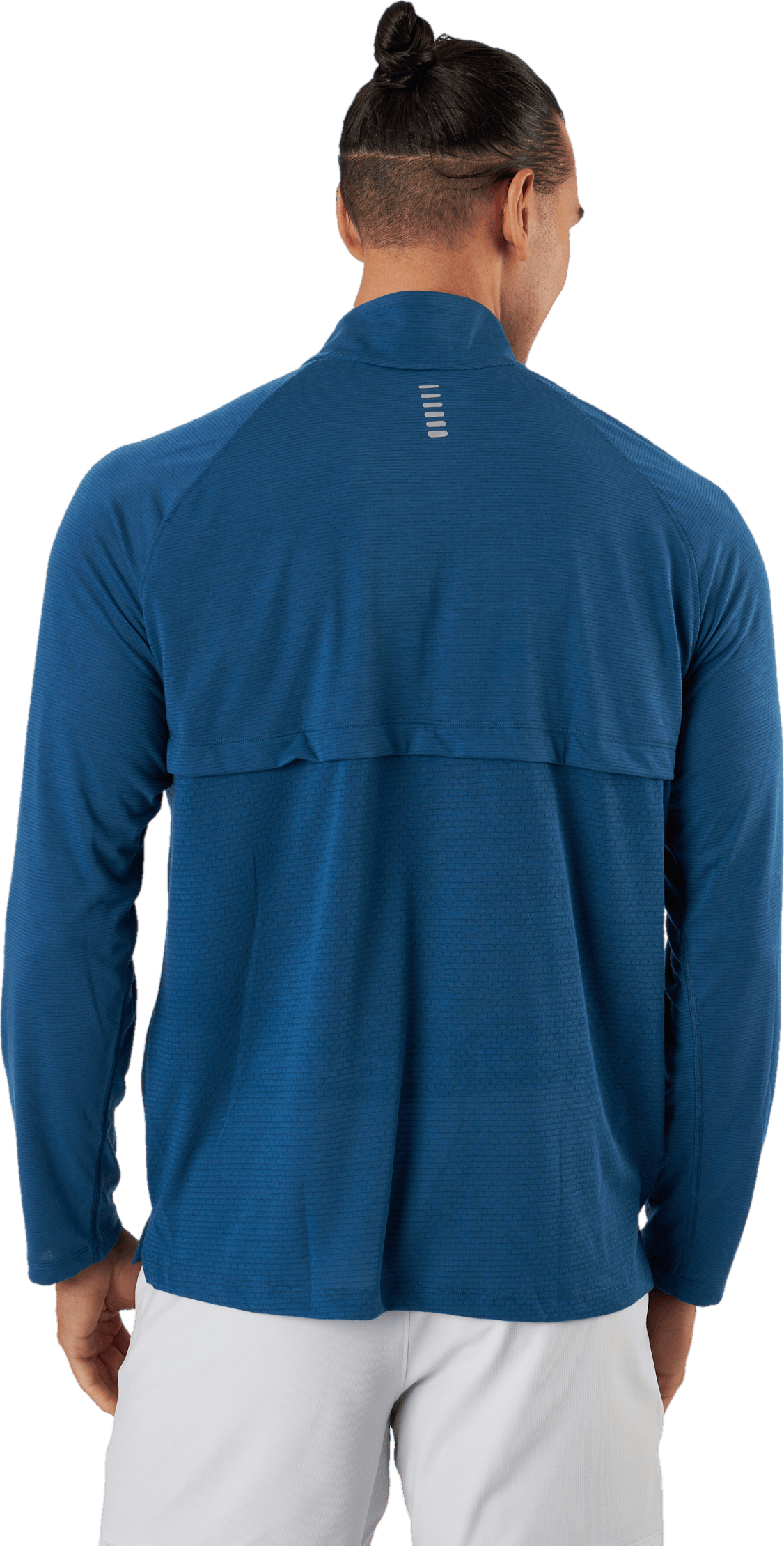Ua Streaker Half Zip Petrol Blue - Bild 3