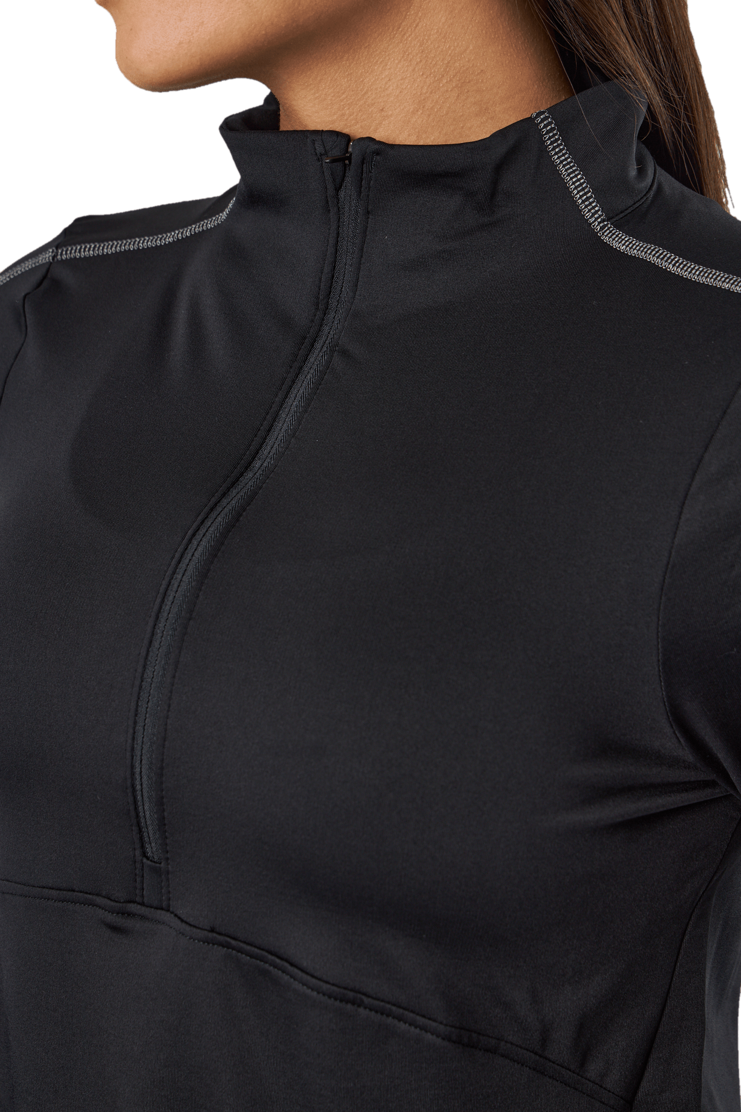 Ua Train Cw 1/2 Zip Black - Bild 4