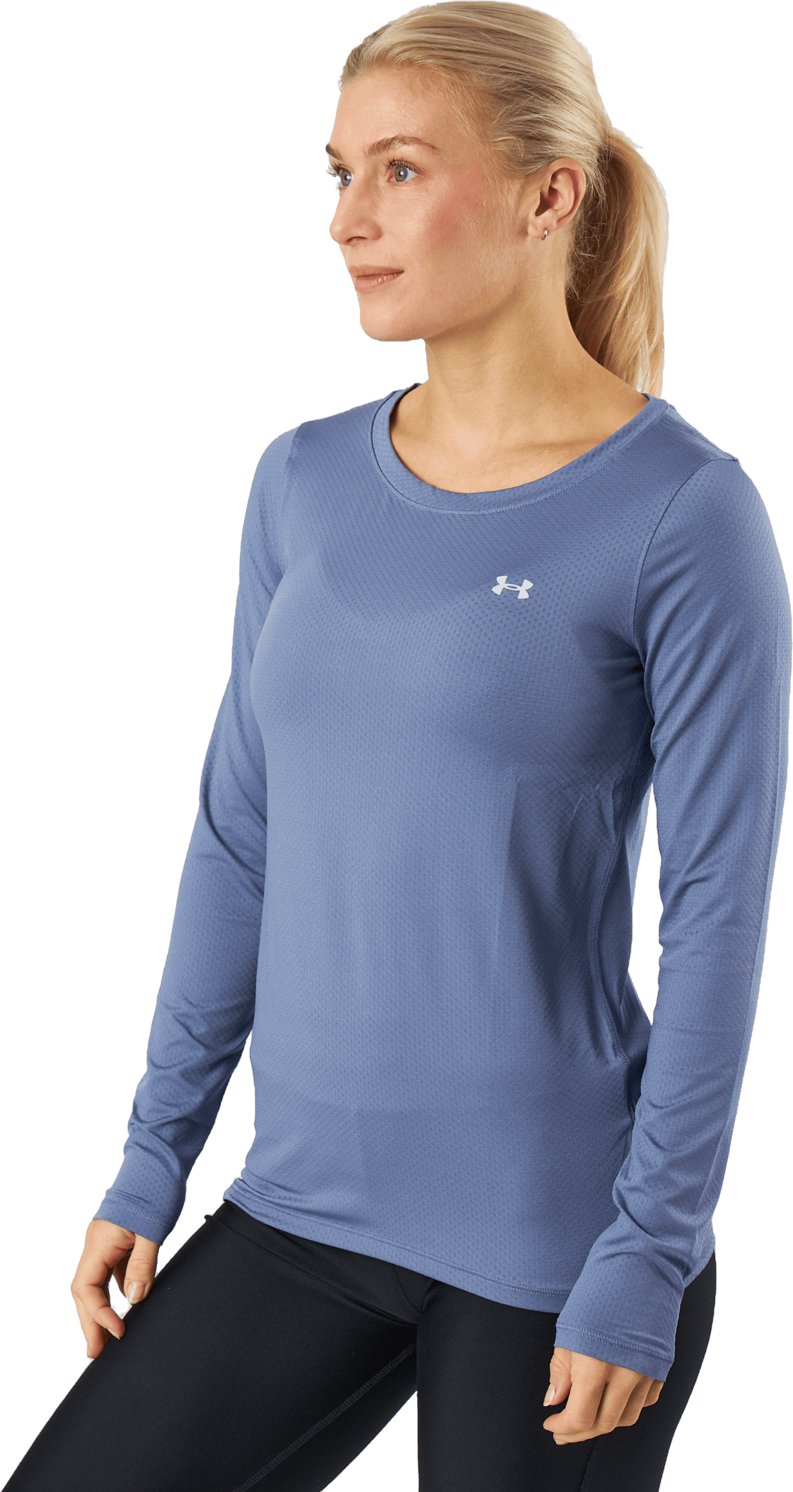 Ua Hg Armour Long Sleeve Aurora Purple - Bild 2
