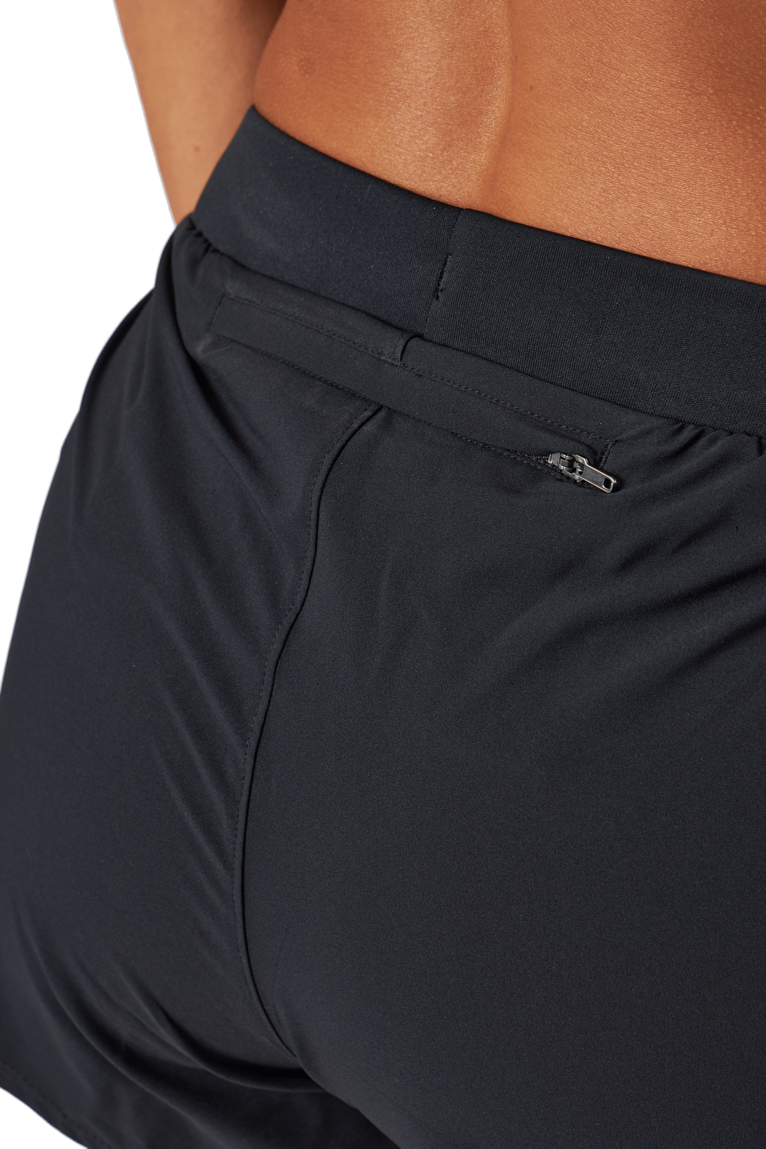 Ua Fly By Elite 2-in-1 Short Black - Bild 5