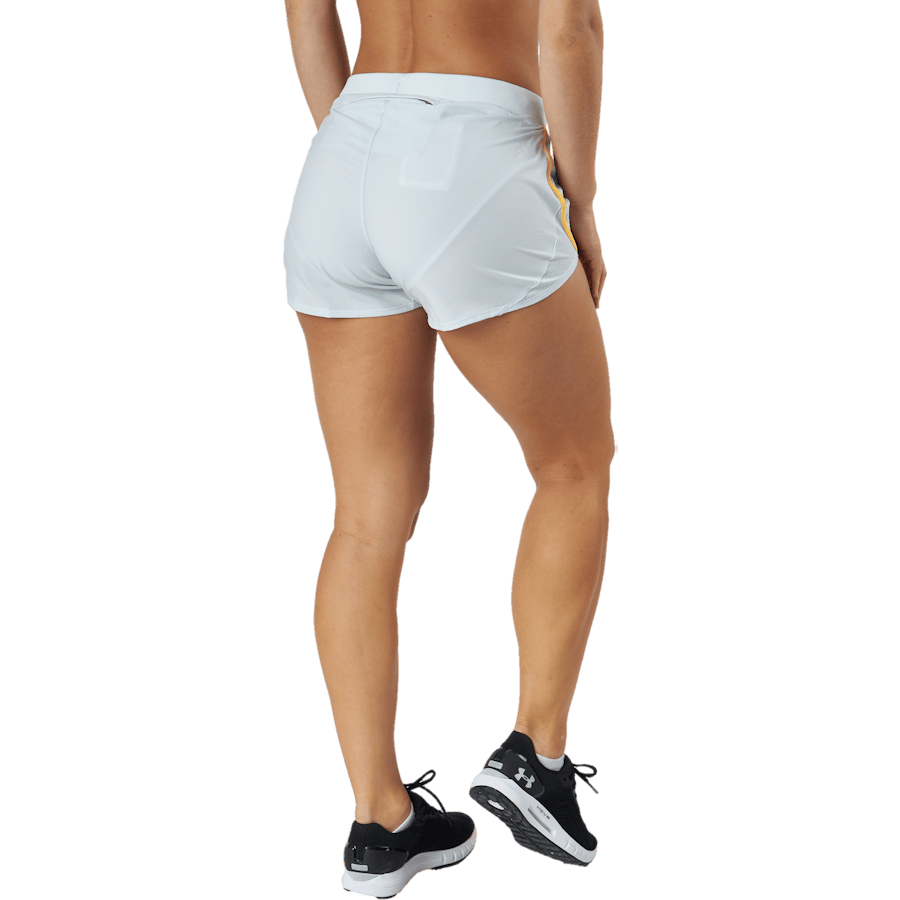 Ua Fly By Elite 3'' Short Ghost Gray Light Heather - Bild 3