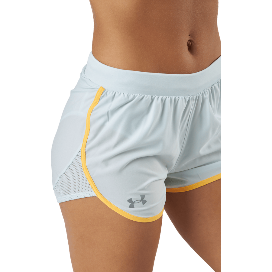 Ua Fly By Elite 3'' Short Ghost Gray Light Heather - Bild 4
